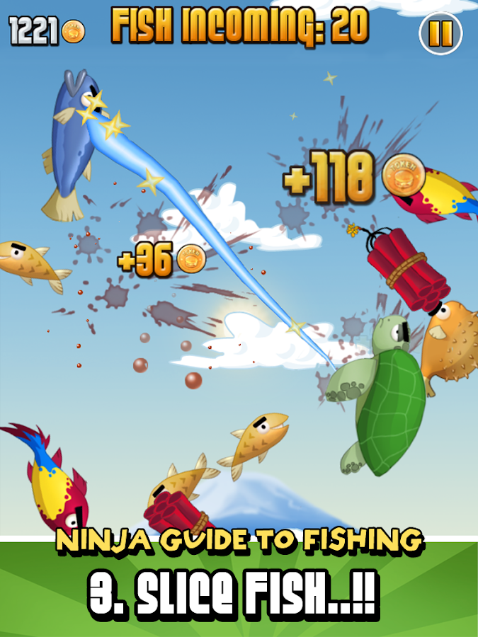 Ninja Fishing v1.7.1 APK Casual Games Free Download