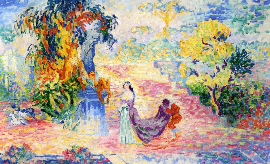 Woman in a Park, 1909