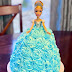 Cinderella Doll Dress Cake