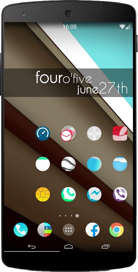 AERON HD Theme Nova, ADW, GO v5 APK android