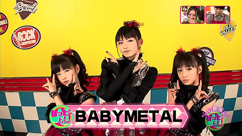 BABYMETAL as babies