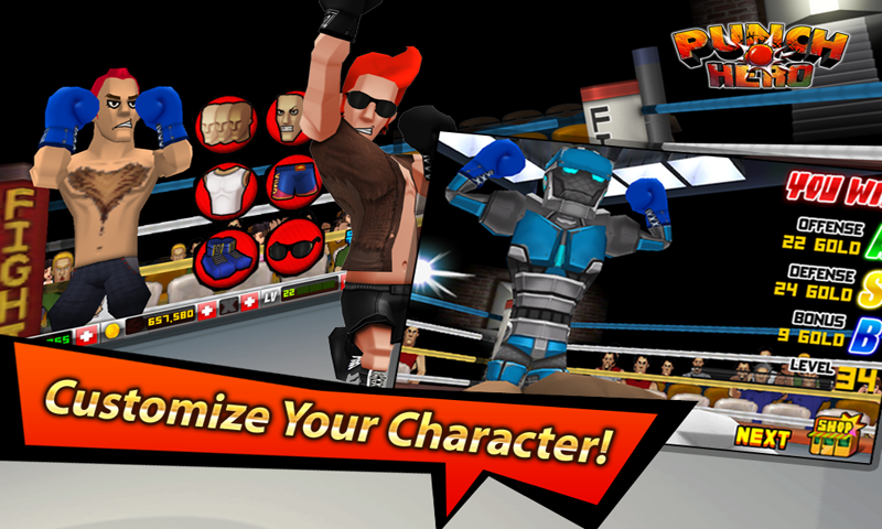 Punch Hero v1.3.5 APK Mod [Oro y Estrellas Ilimitadas] Gratis para android