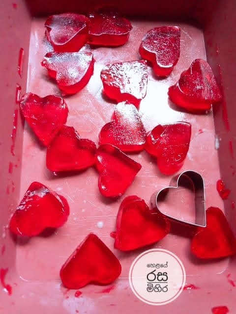 හිඩ්න් හාර්ට් ජෙලි පුඩිං හදමු (Hidden Heart Jelly Pudding Hadamu) ❤️  - Your Choice Way