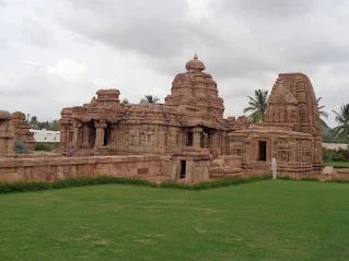The well-preserved Pattadakal temple complex, located about 20km from Badami