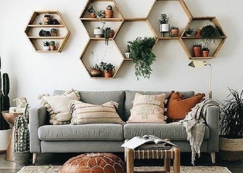 aesthetic living room wall decor