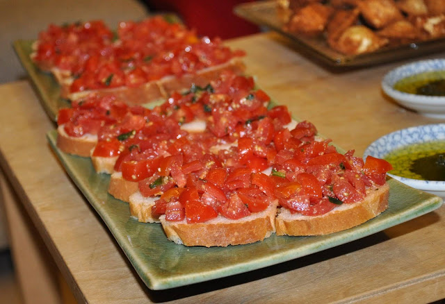 Cherry Tomato Bruschetta