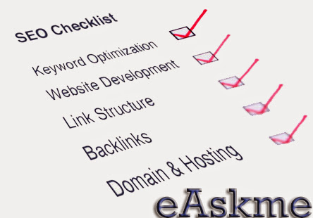 SEO Checklist : eAskme