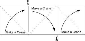 ප්ලුරල් කේන් එකක් හදමු (Origami Plural Cranes) - Your Choice Way