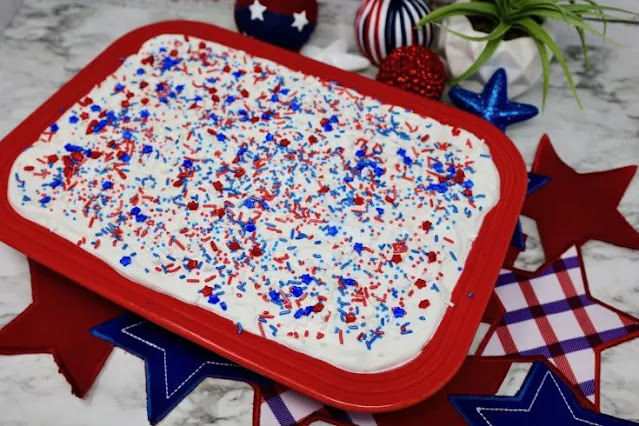 Patriotic Poke Cake