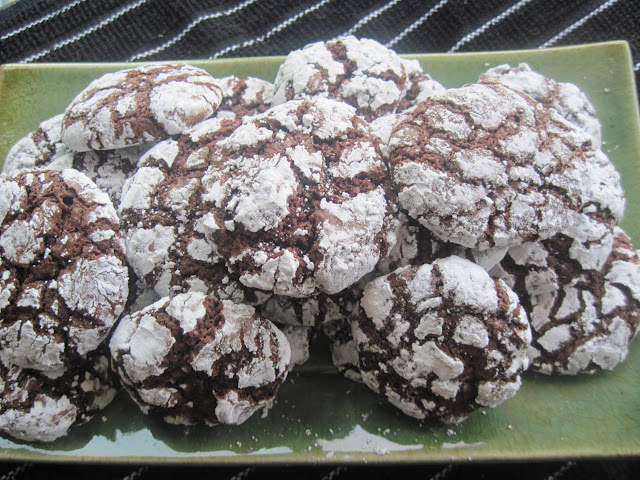 Chocolate Crinkle Cookies