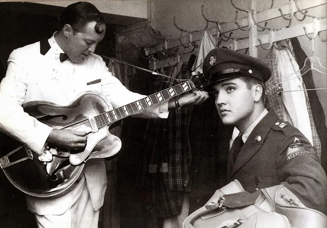 Elvis Presley + Bill Haley
