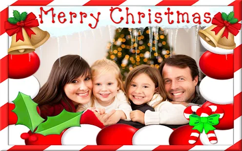 تحميل تطبيق الكريسماس اطارات الصور للاندرويد 2015 الجديد Christmas Photo Frames 2 apk