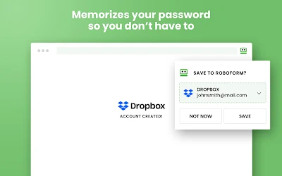 RoboForm password manager extension