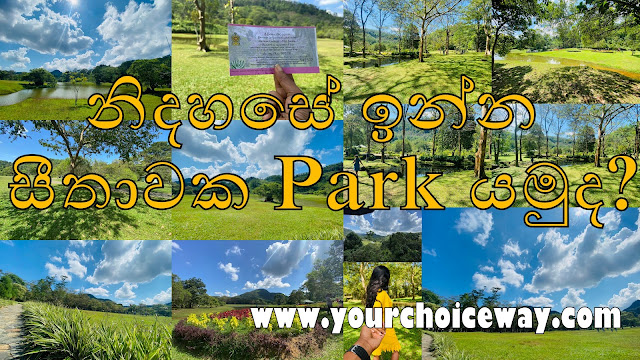 නිදහසේ ඉන්න සීතාවක Park යමුද? 🍃🎋🎋🌱❤️ (Sithawaka Park) - Your Choice Way