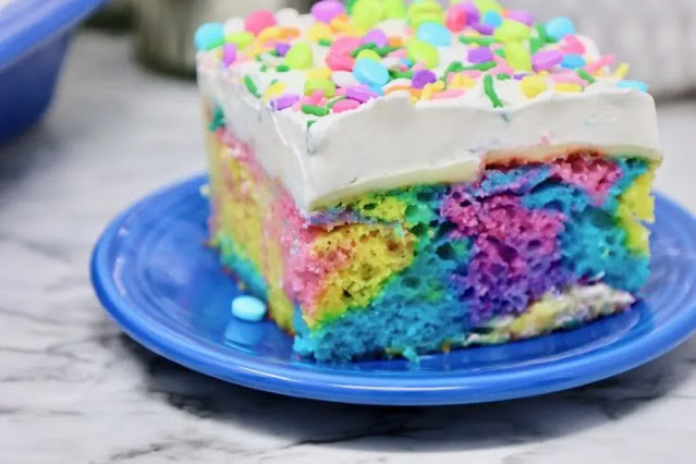 Easter Poke Cake