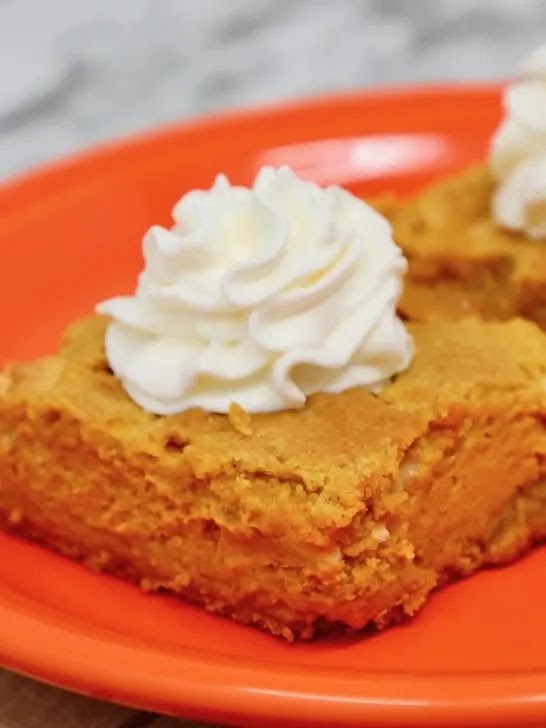 Pumpkin Cheesecake Cookie Bars