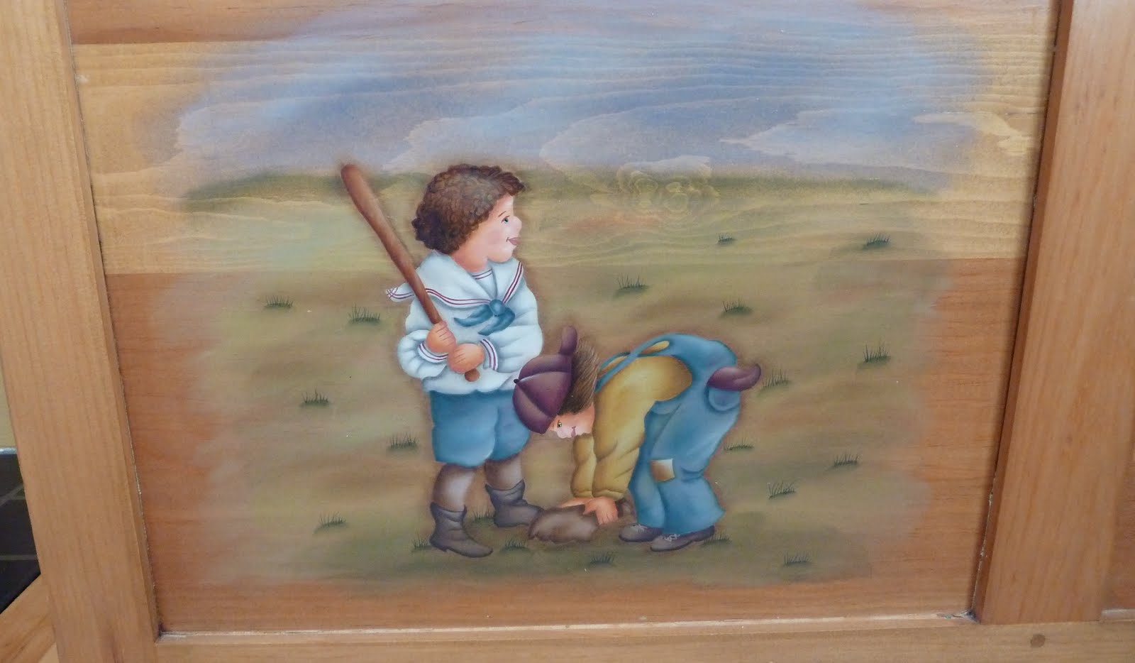 Projet Collimaginours Peinture sur bois