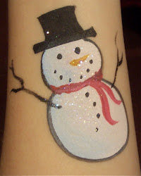 face painting snowman christmas paint illusions tree santa balloon llc lights star beginning lot coal