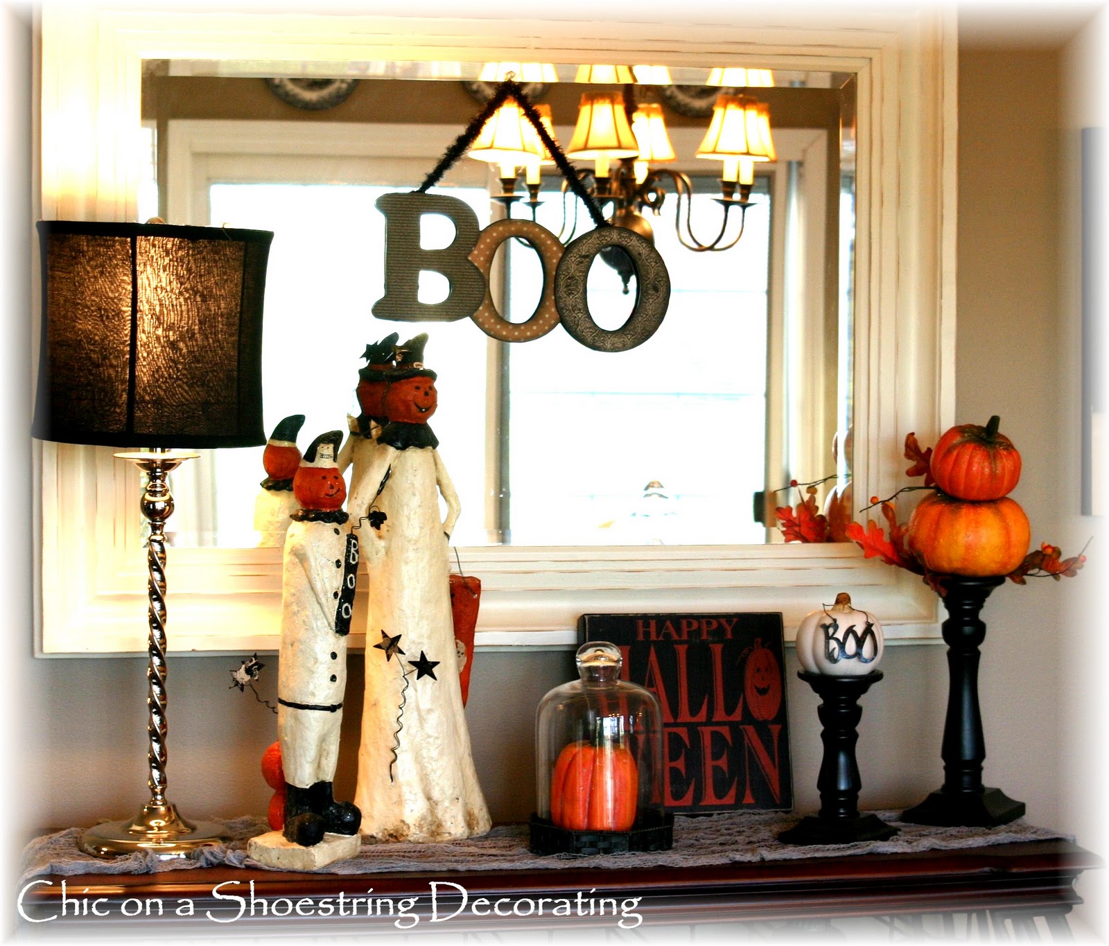 Chic on a Shoestring Decorating Halloween