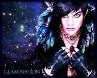 Adam Lambert Glam Nation space desktop wallpaper