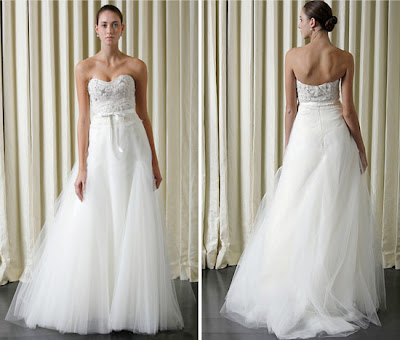 2010 Monique Lhuillier Wedding Dresses Upscale designer gown company 