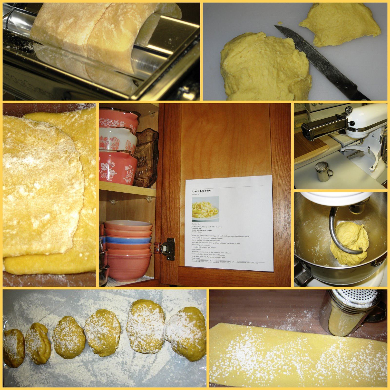 The Iowa Housewife Make it Yourself...Basic Egg Pasta