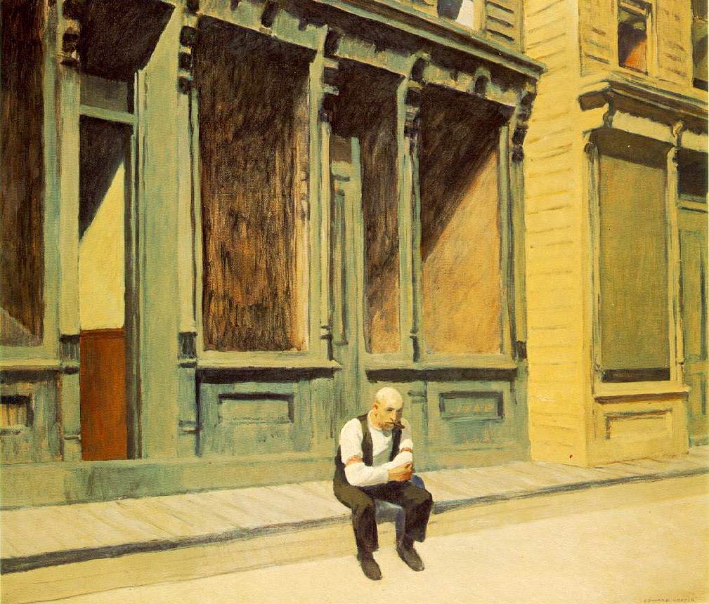 Edward Hopper -- Sunday