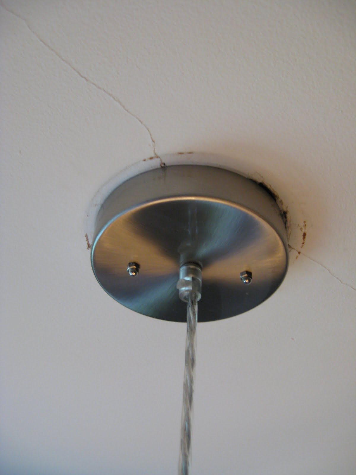 just you wait! Useless Boobs and a DIY Ceiling Medallion