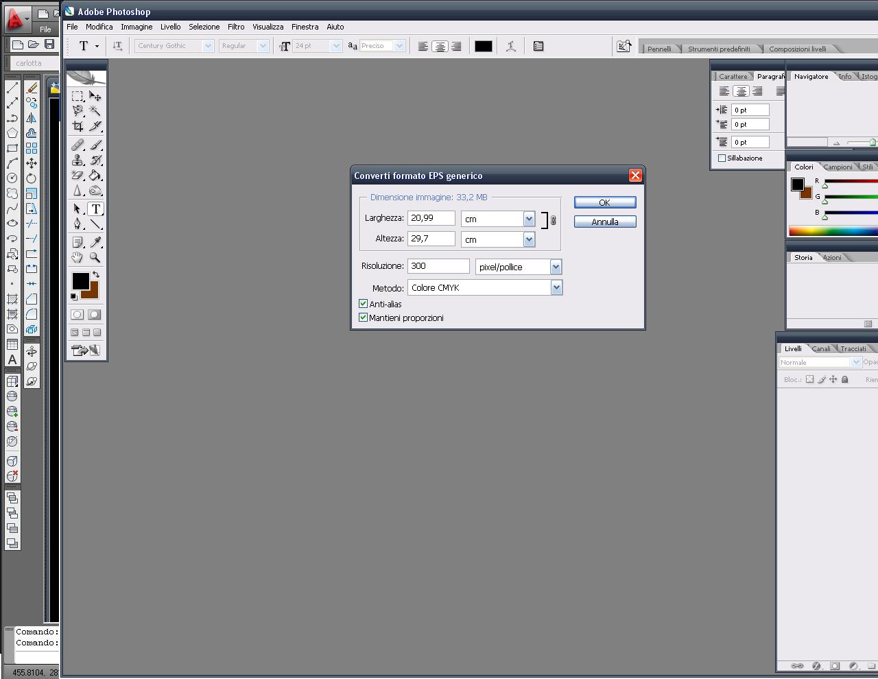 Autocad Stampa Solo In Bianco E Nero