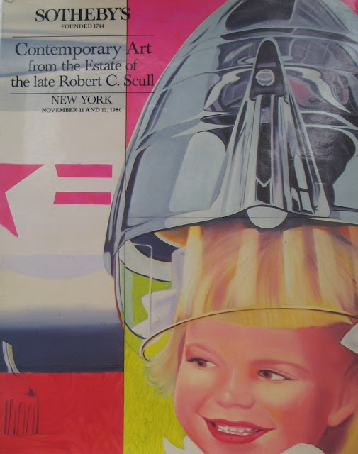 Sotheby's 1986 Catalogue Cover featuring James Rosenquist F-111