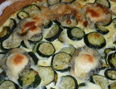 recettes plats recettes legumes Gâteau invisible aux courgettes, chèvre et muscade!!