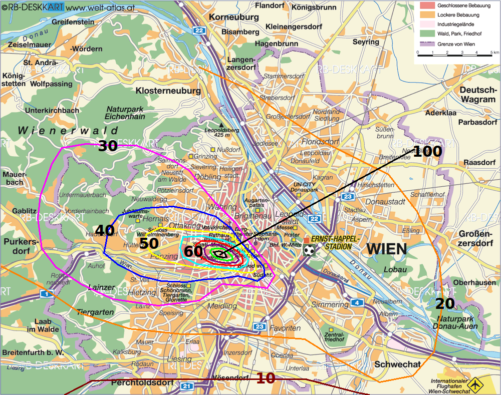 Rund ums Wetter: Wien wurde wieder versenkt Rund ums Wetter: Wien wurde wieder versenkt