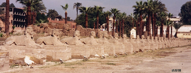 inspiration shot, Karnak, Egypt, Sphinxes, Avenue of Sphinxes
