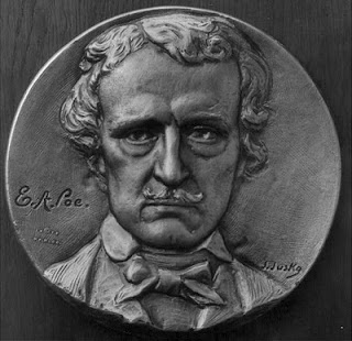 Edgar Allan Poe medallion