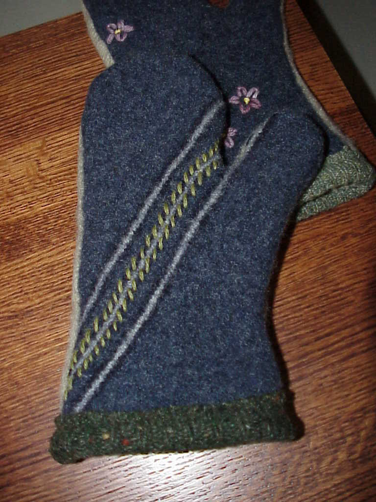 Felted Oven Mitts Kit