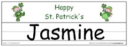 St. Patrick's Name Templates