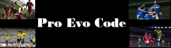 Pro Evo Code