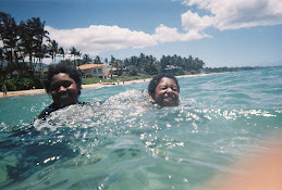Evyn and Nicky in Hawaii