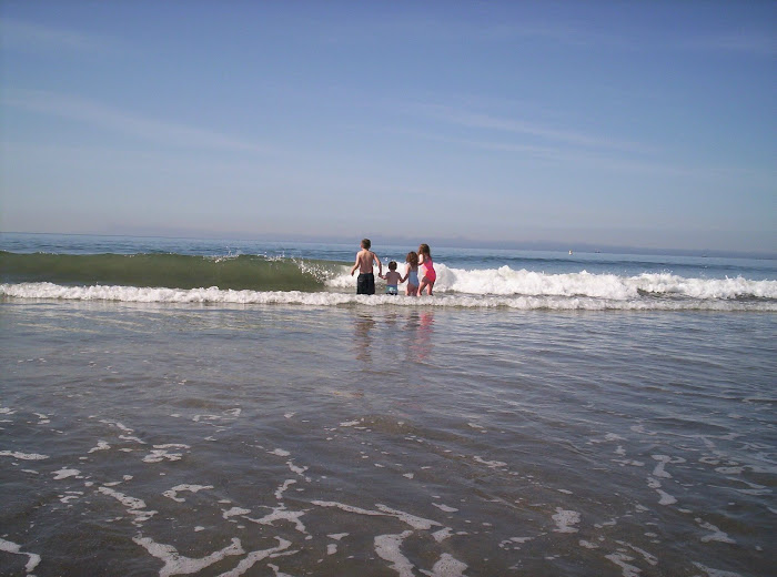 Kids in the Ocean in San Diego