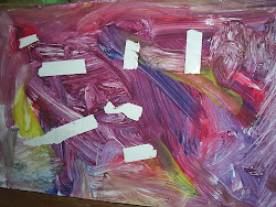 painting masking tape resist