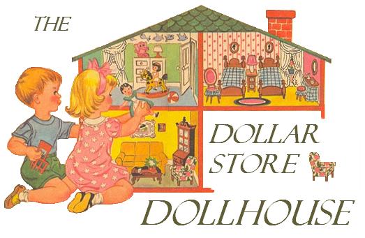 Dollar Store Dollhouse