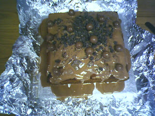 Chocolate mess cake