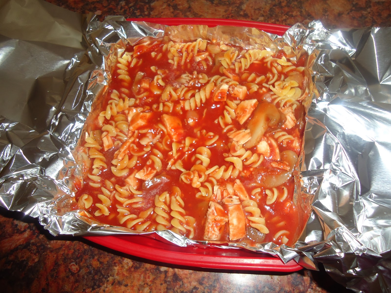 Easy Recipe Delicious Chicken Passata Pasta Bake Prudent Penny Pincher