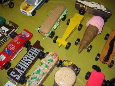 Girl Scouts Compete In Car Derby Girl Scout Blog