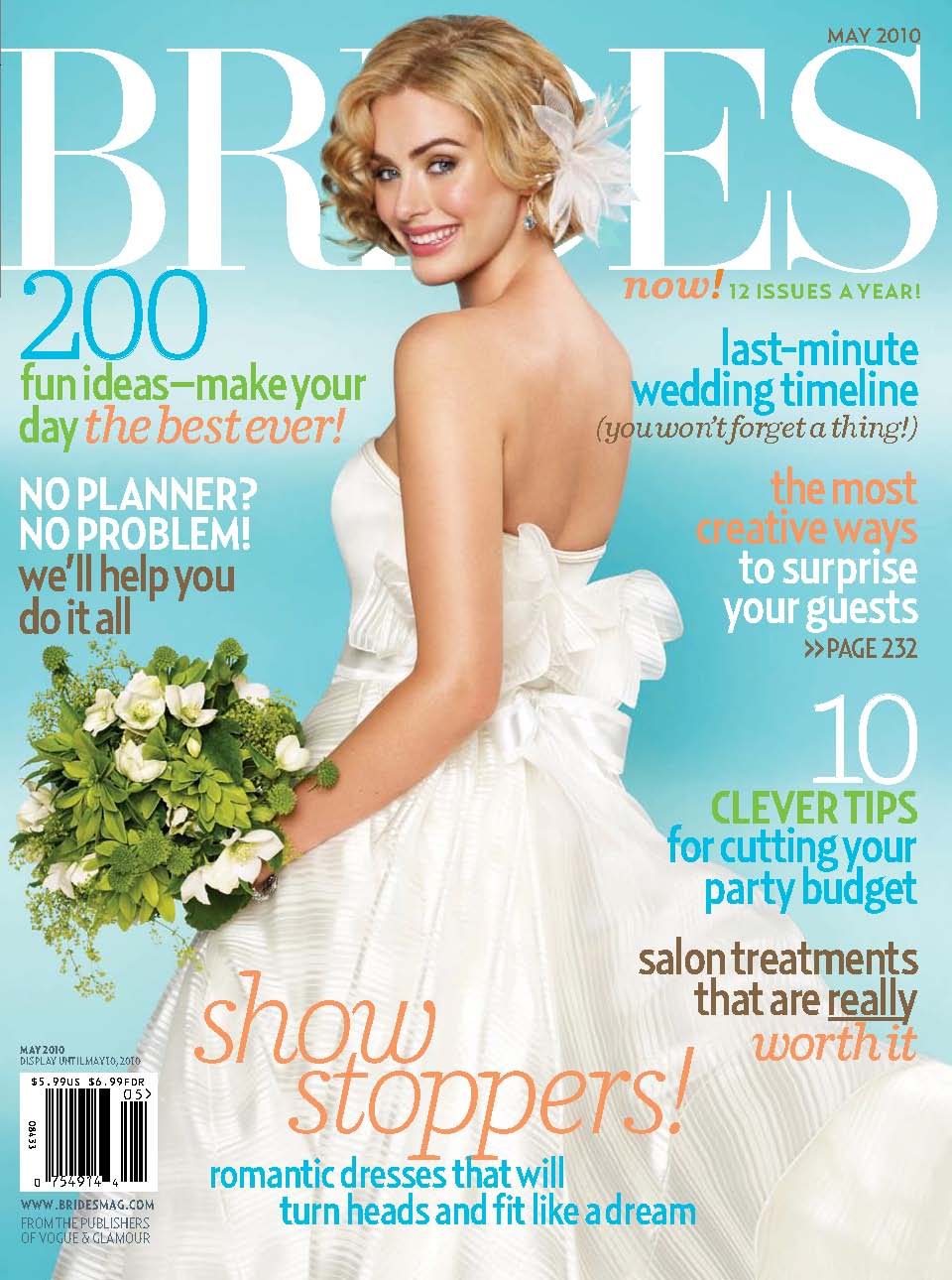 The April Issue Of Brides 7