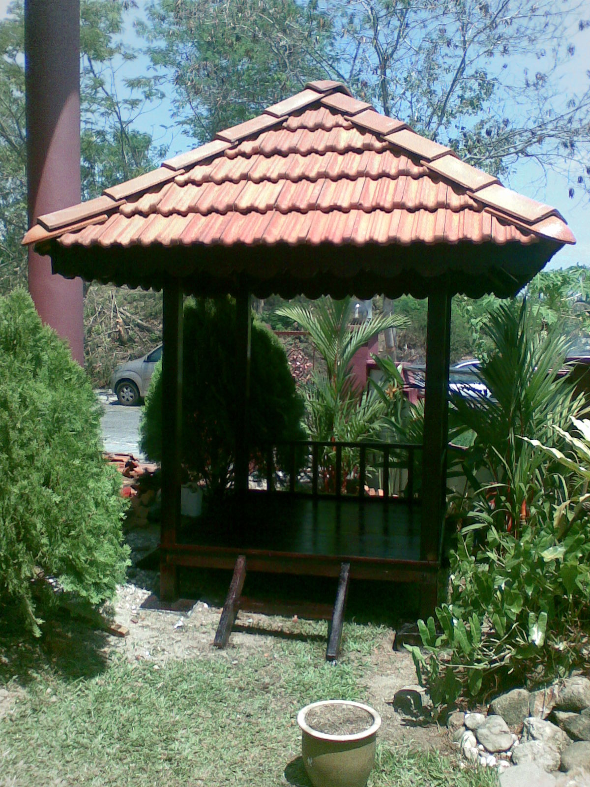 Anjung gazebo gazebo 5x5