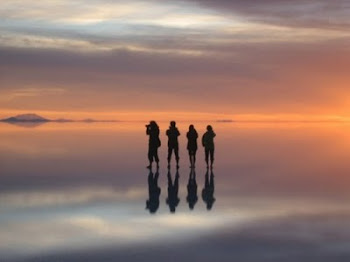 único. visible desde las naves espaciales como un mar estático y plano sin olas