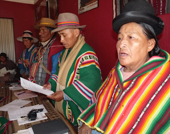 resulta que los campesinos ahora le replican a EVO