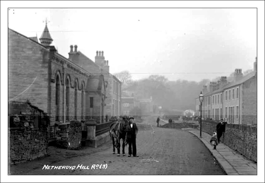 Alan Picture Post Then And Now Netheroyd Road, Fixby.