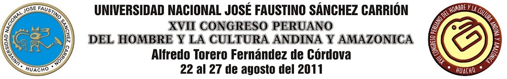 XVII Congreso Peruano del Hombre y la Cultura Andina y Amazónica